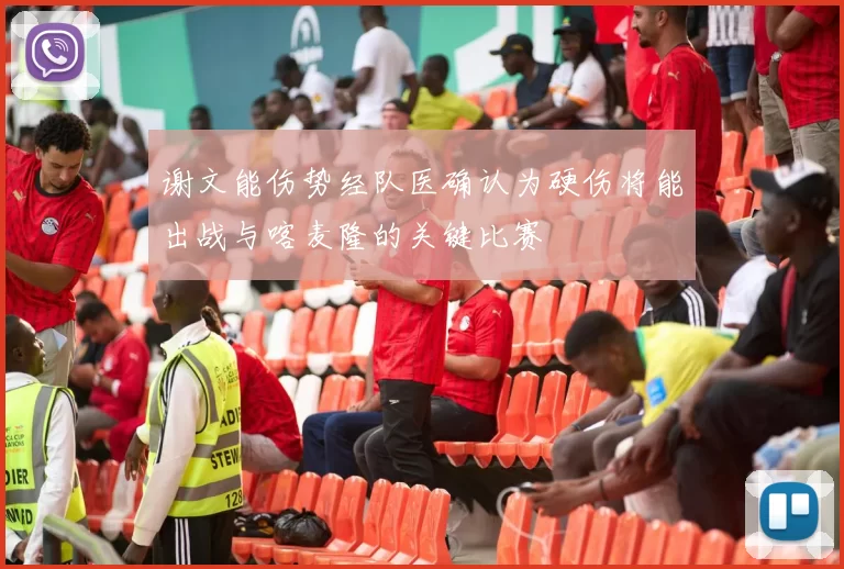 谢文能伤势经队医确认为硬伤将能出战与喀麦隆的关键比赛